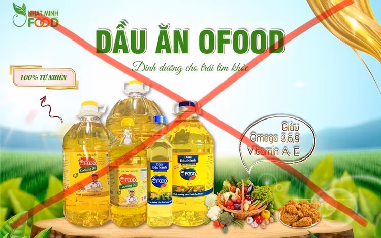 Dầu ăn Ofood dùng trong chăn nuôi đã bị bán cho người.