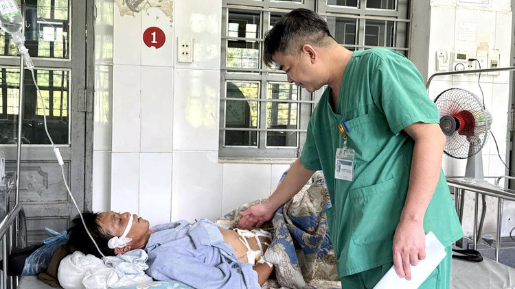 Hiện, sức khỏe của bệnh nhân đã dần hồi phục. Ảnh facebook Bát Xát hội tụ và phát triển