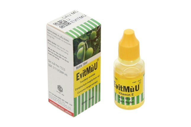 Mĩ phẩm Evit mù U - lọ 15ml do Công ty Cổ phần Hóa dược Việt Nam sản xuất vì không đạt tiêu chuẩn chất lượng. (Ảnh minh hoạ)