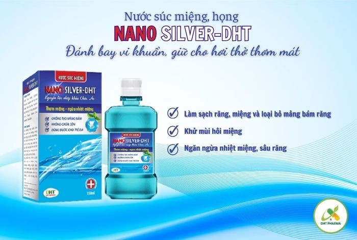 Sản phẩm nước súc miệng Nano Silver - DHT bị thu hồi/ Ảnh PNO