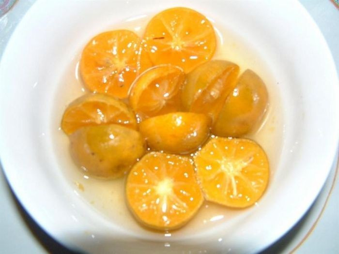 Quất hấp mật ong - hương vị ngọt ngào đánh bay cơn ho/Ảnh minh hoạ-Internet