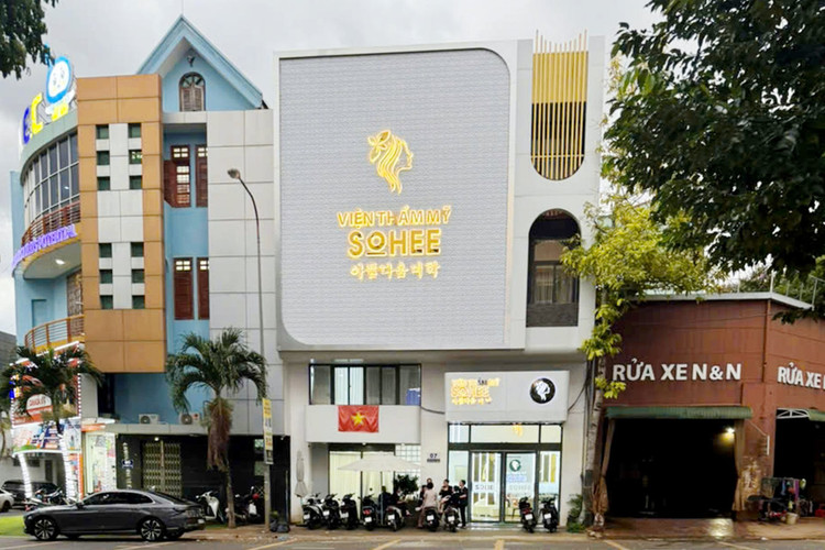 Viện thẩm mỹ SOHEE, địa chỉ số 7 đường Trần Nhật Duật, TP Buôn Ma Thuột, tỉnh Đắk Lắk vừa bị Thanh tra Sở Y tế xử phạt. (Ảnh danviet)