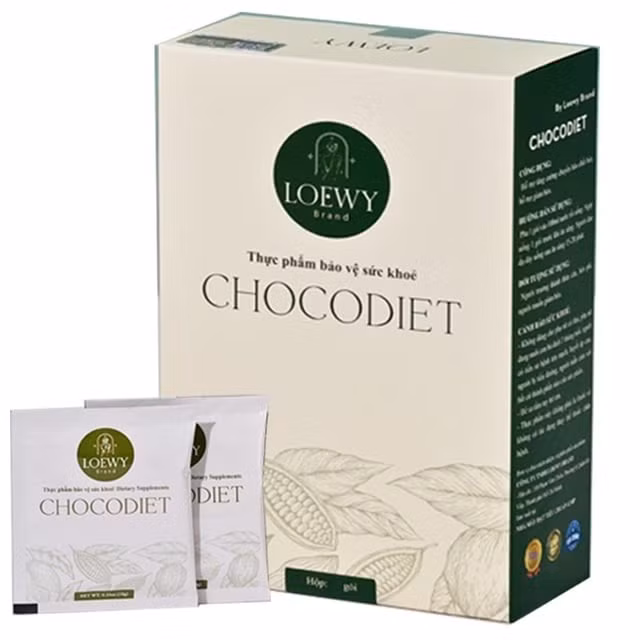 Sản phẩm thực phẩm bảo vệ sức khỏe Chocodiet (Ảnh nguồn Dân Việt)