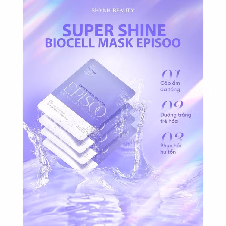 Sản phẩm mặt nạ do Công ty TNHH Shynh Beauty quảng cáo bị thu hồi/Ảnh PNO