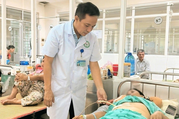 Sau phẫu thuật, sức khỏe bệnh nhân T. phục hồi tốt (Ảnh: Bệnh viện cung cấp)