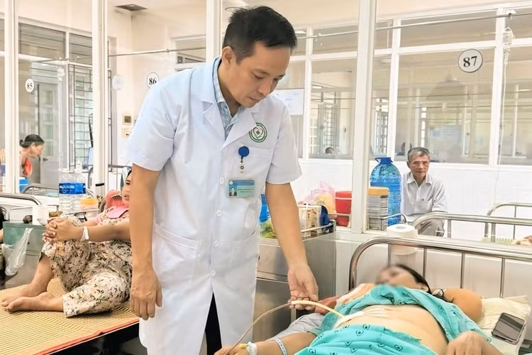 Sau phẫu thuật, sức khỏe bệnh nhân T. phục hồi tốt (Ảnh: Bệnh viện cung cấp)