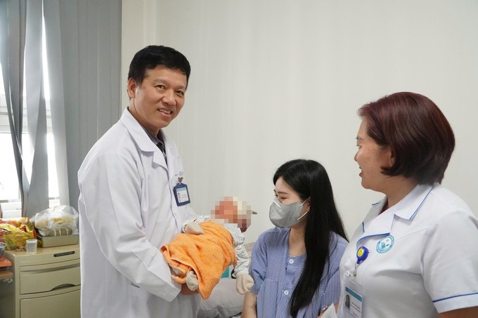 Bệnh viện Đa khoa Vũng Tàu (TP HCM) vừa cứu sống một sản phụ bị băng huyết sau sinh. Ảnh BV