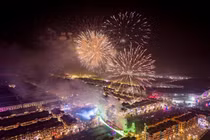 Gần 1 triệu khách đón năm mới 2025 tại các “điểm cầu” Vingroup