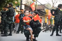 Tình quân dân ấm áp, đậm đà trên đất Điện Biên anh hùng