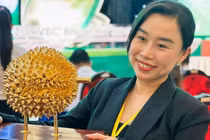 Cận cảnh quả sầu riêng 1,4 tỷ được nữ đại gia đấu giá thành công