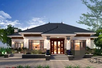 10 mẫu nhà cấp 4 đơn giản, hiện đại