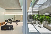 Nhà phố sáng bất ngờ nhờ thiết kế lưới gạch