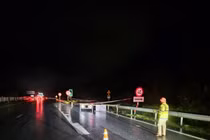 Huế: Mưa lớn gây sạt lở taluy trên cao tốc La Sơn - Túy Loan