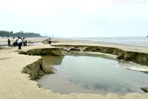 Công ty TNHH Tân Hưng hút cát trái phép tại biển Cửa Lò