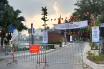 Phố đi bộ Ngọc Khánh vắng khách?