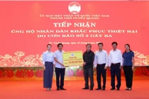 LHH Việt Nam hỗ trợ Tuyên Quang khắc phục hậu quả lũ lụt