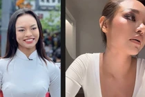 Á hậu Mai Ngô lộ nhan sắc khác lạ, nghi vấn phẫu thuật thẩm mỹ
