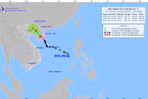 Bão số 2 có thể mạnh trở lại