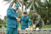 Trận địa pháo hoa sẵn sàng phục vụ người dân đón Giao thừa tại Hà Nội