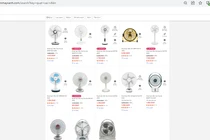 Quạt sạc, quạt tích điện cháy hàng trong những ngày cắt điện