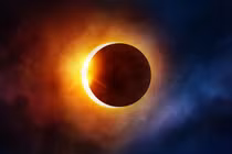 Hiện tượng nguyệt thực toàn phần là điềm báo của thảm họa?