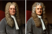 Dùng AI phục dựng chân dung Mona Lisa, Isaac Newton... ngỡ ngàng dung mạo