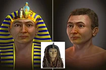 Phục dựng dung mạo pharaoh Ai Cập, chuyên gia giật thót mình vì...