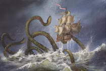 Thủy quái to như vài hòn đảo ẩn dưới đáy đại dương gây choáng