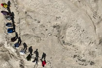 Phát hiện dấu chân 1,5 triệu tuổi, hé lộ bí mật tổ tiên loài người