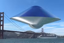 Giật mình máy bay điện có thiết kế giống hệt UFO