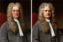 Ngỡ ngàng dung mạo Napoléon, Newton được phục dựng bằng AI