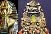 Báu vật trong lăng mộ Tutankhamun được chế tạo từ thứ gì?