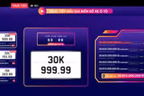 Người bỏ cọc đấu giá biển số xe sẽ bị cấm tham gia trong 1 năm