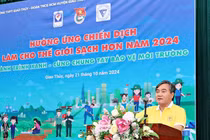 VUSTA hưởng ứng chiến dịch làm cho thế giới sạch hơn năm 2024