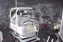 Hiện trường vụ cháy bệnh viện khiến nhiều trẻ sơ sinh thiệt mạng