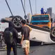 Thông tin tai nạn liên hoàn trên cầu Nhật Tân