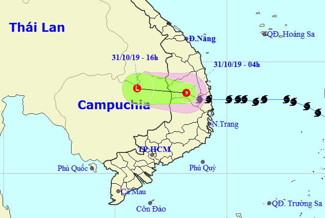 Bao so 5 suy yeu, Trung Bo mua lon hinh anh 1 