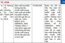 Công ty Tạ Minh Quang bị xử phạt 70 triệu vì vi phạm chất lượng mỹ phẩm 