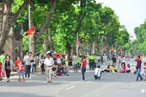 Không gian đi bộ hồ Hoàn Kiếm tạm thời đóng cửa từ 13/3 để chuẩn bị bầu cử