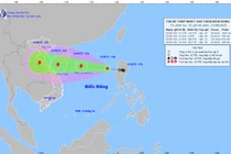 Áp thấp nhiệt đới mạnh lên thành bão số 5 ảnh hưởng Nghệ An