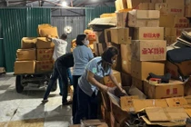 Tạm giữ 4.300 kg táo đỏ khô nhập lậu