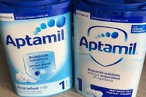 Sữa Aptamil First Infant Formula nhiễm độc tố bị thu hồi ở quốc gia nào?