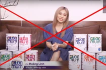 MC Hoàng Linh quảng cáo sữa giả thế nào... phạt 107,5 triệu?