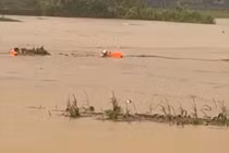 Cứu sống người phụ nữ rơi xuống ao giữa đêm mưa bão