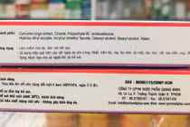 Lô sản phẩm Sofpaifa – Hộp 1 tuýp 5g bị thu hồi do vi phạm ghi nhãn