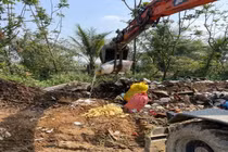 Nghệ An phát hiện hơn 1.900 kg măng tươi không rõ nguồn gốc