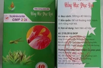 Viên giảm cân Hồng Hạc Phục Linh chứa 3 chất cấm nguy hiểm