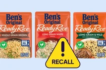 Lô sản phẩm gạo thương hiệu Ben’s Original bị thu hồi tại Mỹ