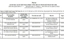 Nhiều mỹ phẩm nổi tiếng bị thu hồi do công ty tự nguyện rút khỏi thị trường