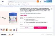 Sàn thương mại điện tử gỡ bỏ sữa ByHeart nhiễm khuẩn gây ngộ độc